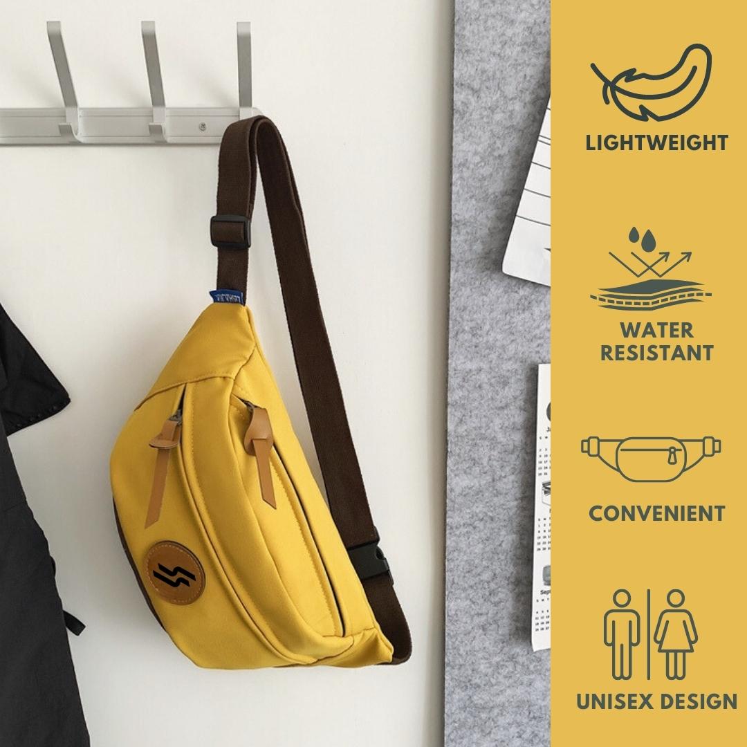 Fashion Waist Bag | Yellow