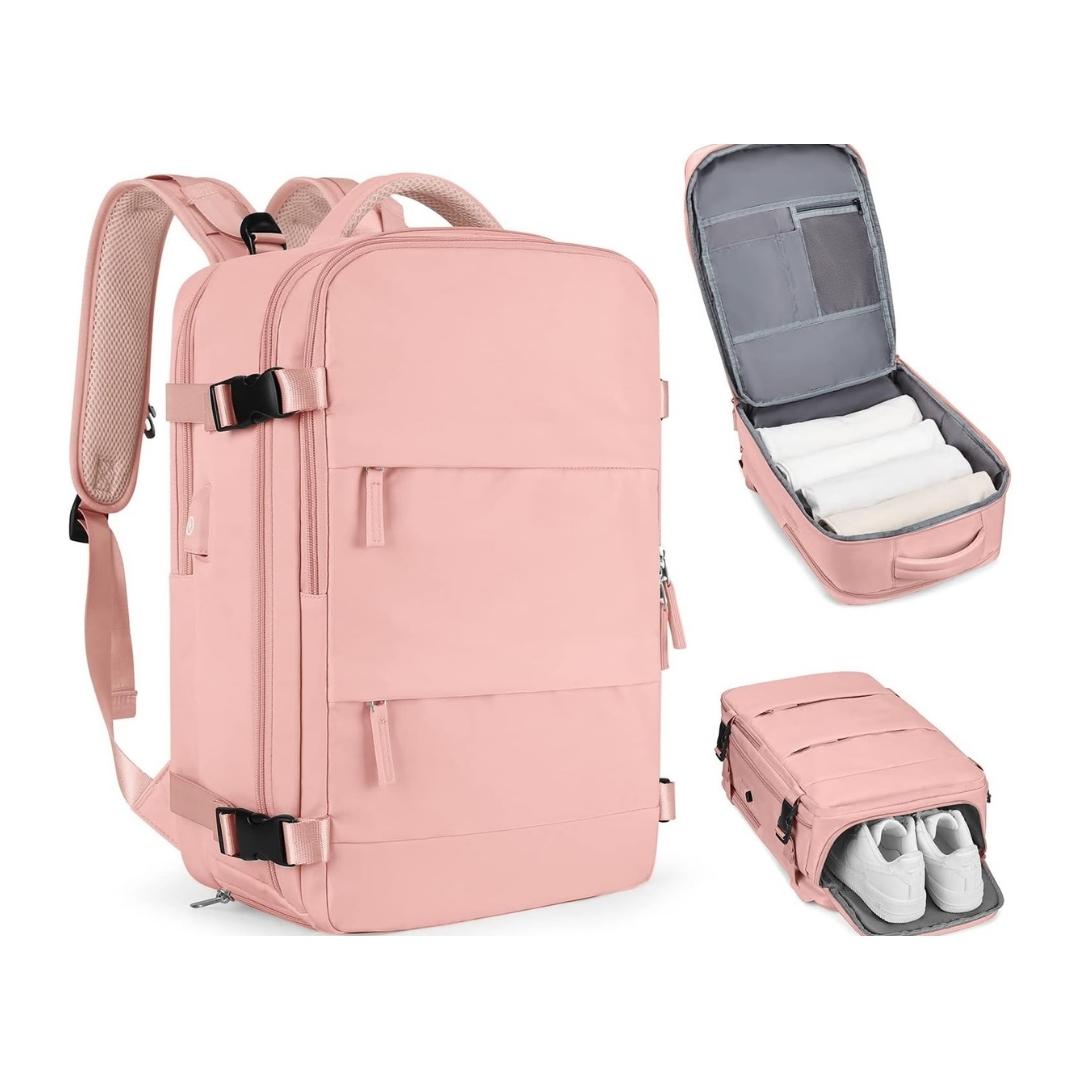 Travel Backpack | Pink